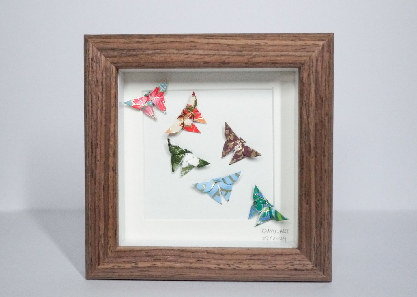 Paper Butterfly Shadowbox