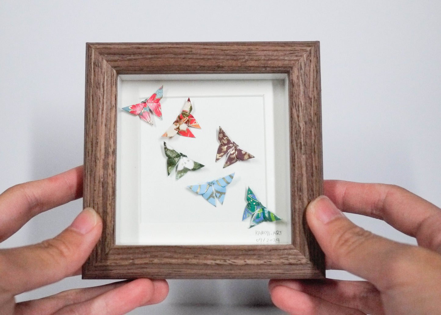 Paper Butterfly Shadowbox