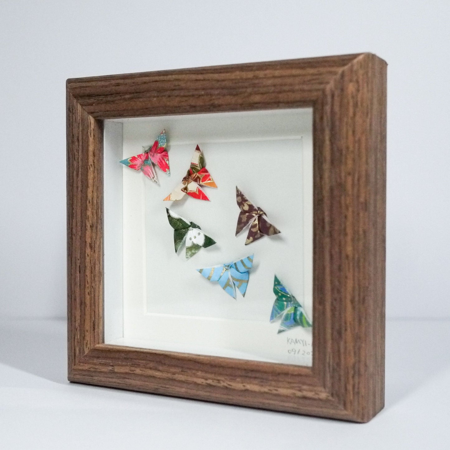 Paper Butterfly Shadowbox