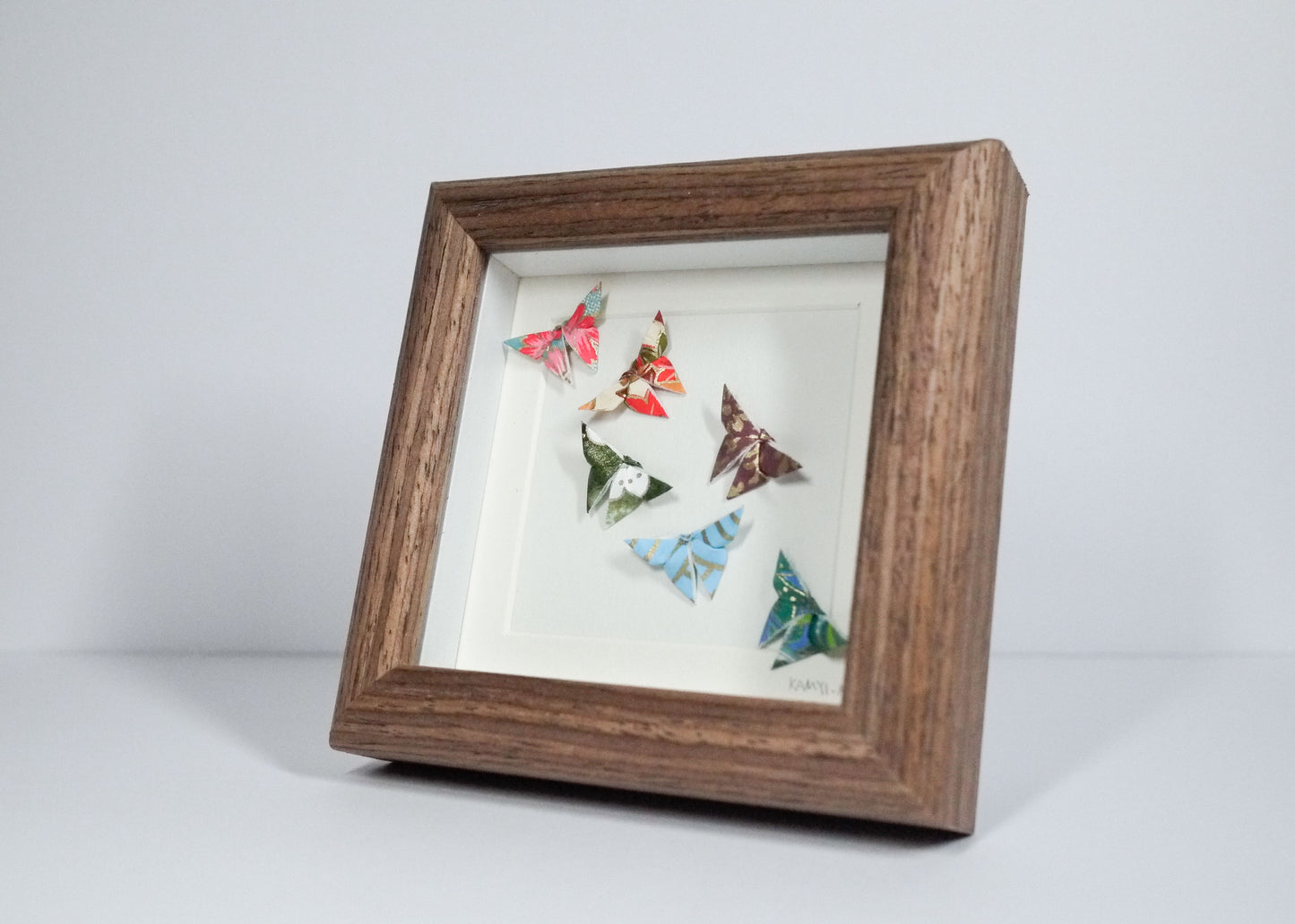 Paper Butterfly Shadowbox